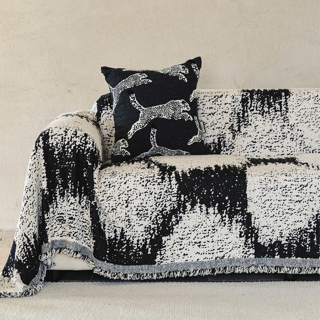 Pixel Mirage Chenille Sofa Cover