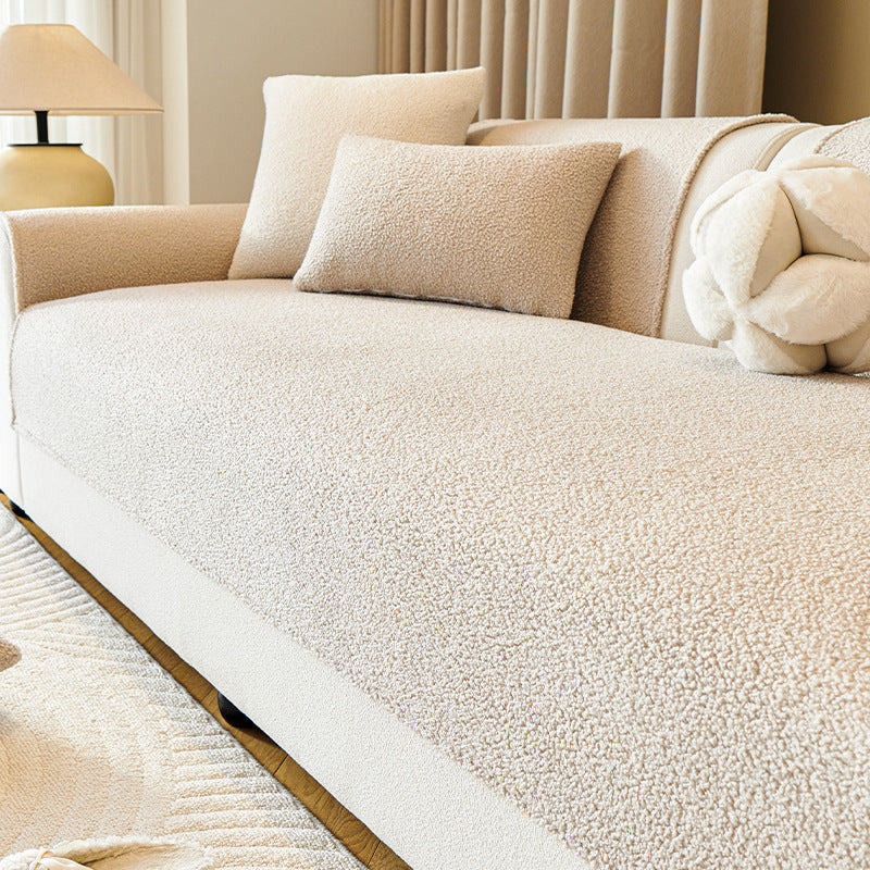Cozy Plush Fleece Nonslip Sofa/Couch Cover