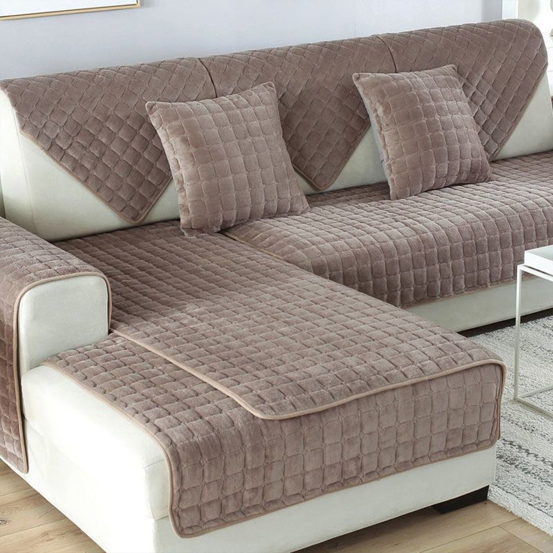 Biscuit Bliss Sofa Cover