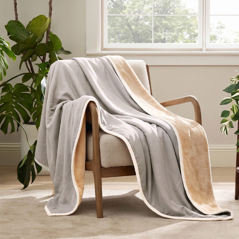 Ice Silk Cooling Blanket Throw