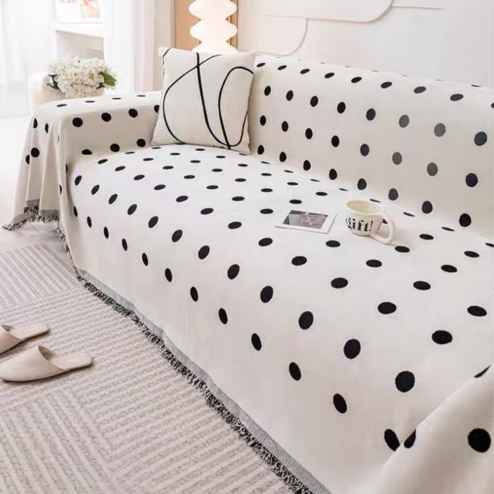 Black Boba Reversible Comfort Sofa / Couch Cover