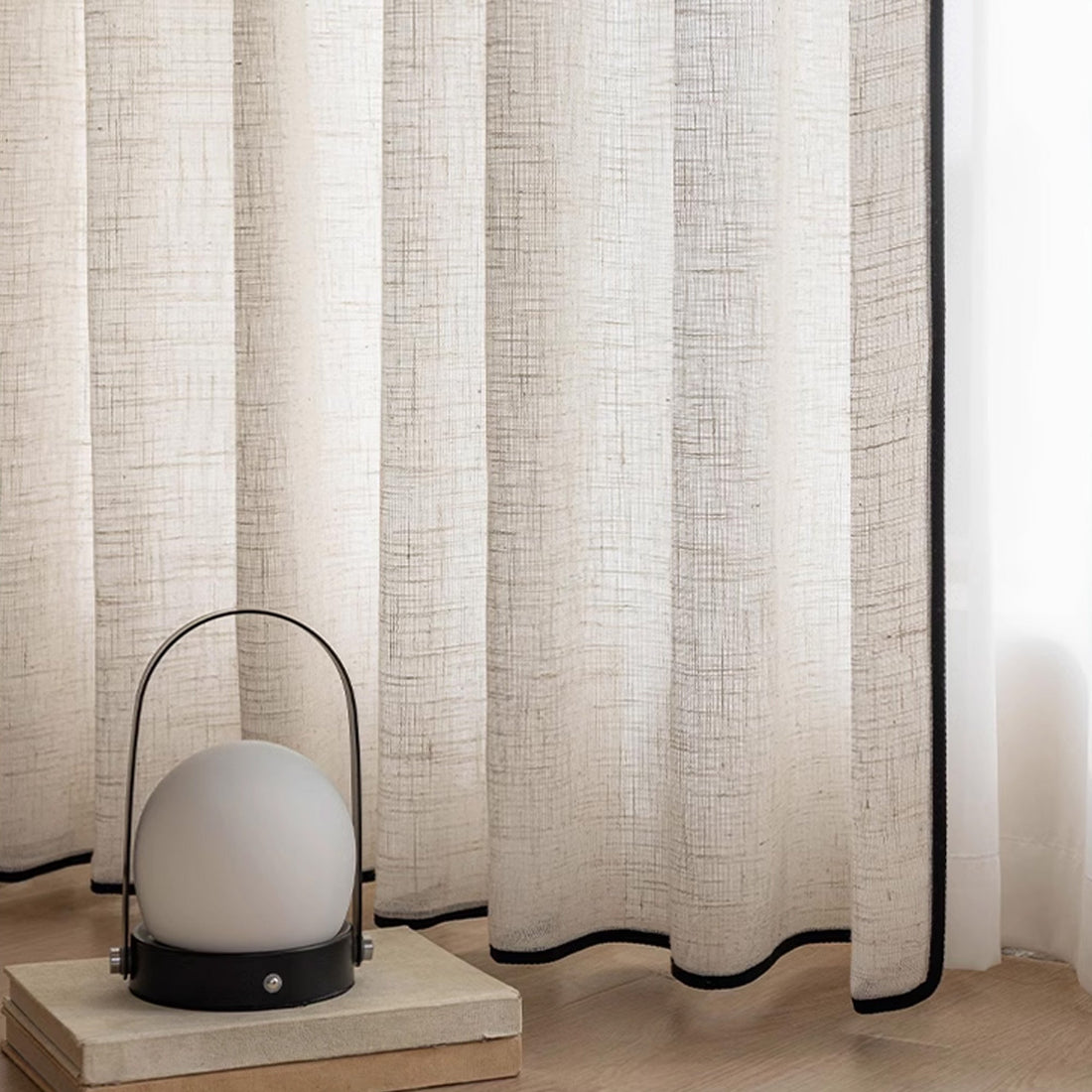 Serenity Sheer Light-Filtering Drapery Curtain