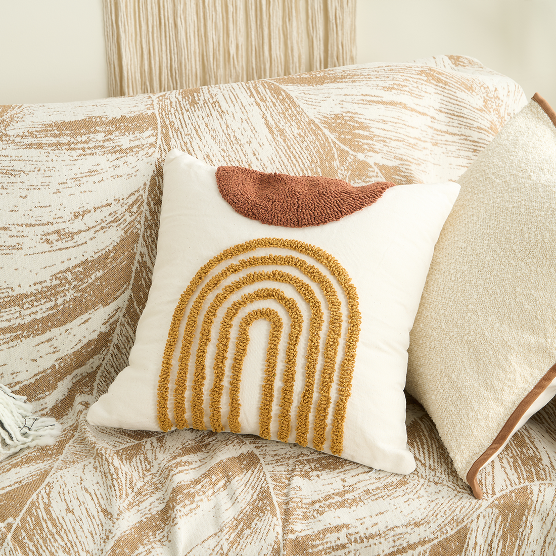 Tufted Arch Cushion Cover