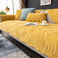 Cotton Leaf Sofa Cover