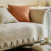 LeafTrim Washable Cotton Sofa Cover