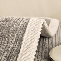 Simple Striped Chenille Sofa Cover