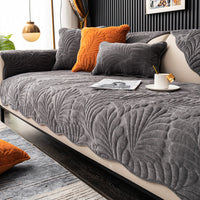 Cotton Leaf Sofa Cover