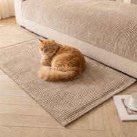 Ribbed Chenille Nonslip Sofa Cover
