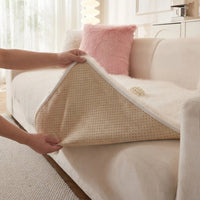 Ultra-Soft Scandinavian Fluffy Sofa/Couch Cover