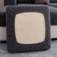Spill-Resistant Honeycomb Jacquard Stretch Sofa Cover – Full-Cover Pet-Friendly Couch Protector