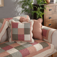 Washable Whimsy Quilted Sofa Cover