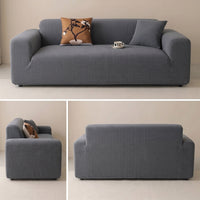 Stretch Full-Encasing Corduroy Sofa Slipcover