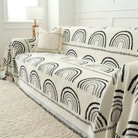 Reversible Mountain Landscape Sofa Cover