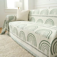 Reversible Mountain Landscape Sofa Cover