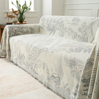 Floral Elegance Sofa Cover