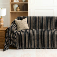 Textured Stripe Sofa/Couch Cover
