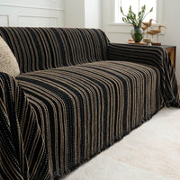 Textured Stripe Sofa/Couch Cover