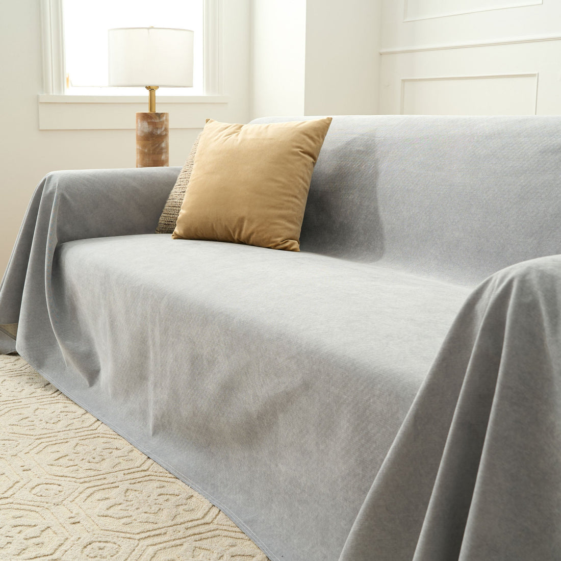 Spill-Resistant Non-Slip Sofa Cover