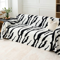 Zebra Elegance Sofa Cover