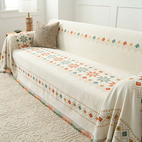 Nordic Geometric Sofa Cover