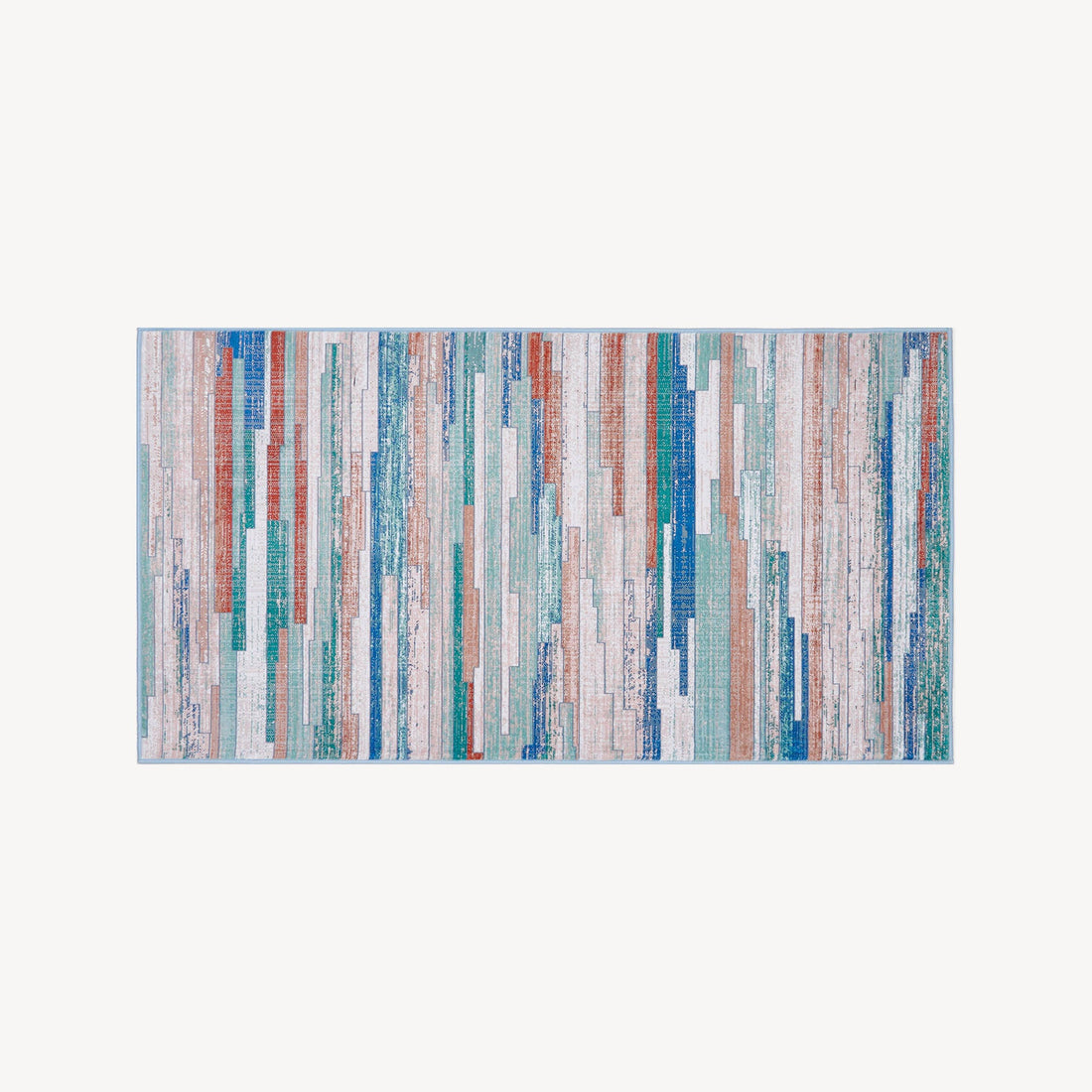 Easy Clean Rug Modern Refraction Pet-Friendly Living Room Area Rug