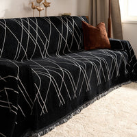 Nightfall Harmony Monochrome Chic Sofa / Couch Cover