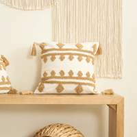 Boho Tassels Cushion Cover