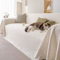 BreezeWoven Scratch-Resistant Summer Sofa/Couch Cover