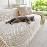 Breeze Lattice Ice Silk Sofa Cover