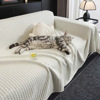 Cooling Multi-Color Modern Hassle-Free Durable Sofa Cover – Woven Pet-Friendly Minimalist Throw Couch Protector
