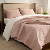 Blush Harmony Quilt Set