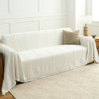 Classic Striped Sofa Cover
