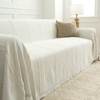 Classic Striped Sofa Cover