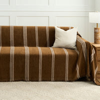 Classic Striped Sofa Cover