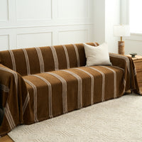 Classic Striped Sofa Cover