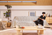 Chic Square Pattern Sofa / Couch Cover