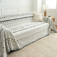 Tribal Noir Reversible Comfort Sofa / Couch Cover