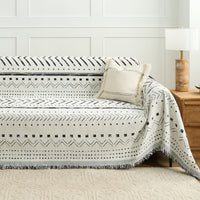 Tribal Noir Reversible Comfort Sofa / Couch Cover