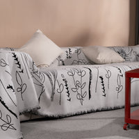 Illustrated Reversible Sofa / Couch Cover