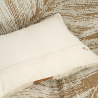 Faux Fur Lumbar Cushion Cover
