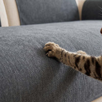 Spill-Resistant Chenille Pet-Friendly Non-slip Sofa Cover