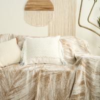 Knit Fringe Cushion Cover