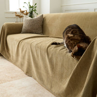 Durable Pet Friendly Herringbone Sofa/Couch Cover