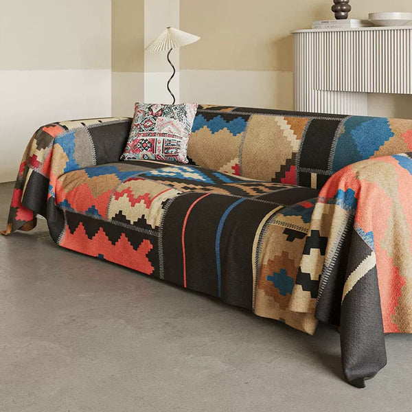 Southwestern Patchwork Sofa/Couch Cover