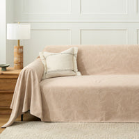 Elegance Leaf Pattern Sofa Cover