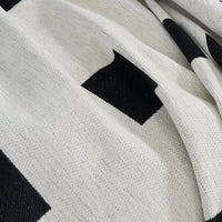 Checkered Onyx Reversible Comfort Sofa / Couch Cover