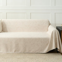 Elegance Leaf Pattern Sofa Cover