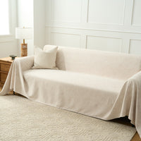 Elegance Leaf Pattern Sofa Cover