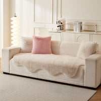 Ultra-Soft Scandinavian Fluffy Sofa/Couch Cover