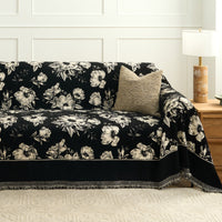 Nocturnal Roses Sofa Cover